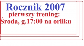 Nowy trener zaprasza.