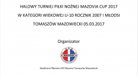 MAZOVIA CUP. ZBIÓRKA