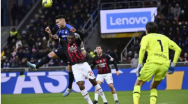 Inter Milano 1-0 Milano, Milan je pretrpio niz od 4 poraza