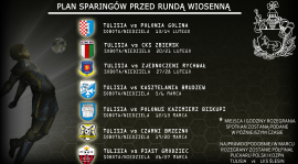 Plan sparingów Seniorów przed rundą wiosenną w sezonie 2015/2016