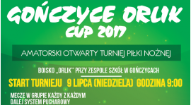 Ruszyły Zapisy na Turniej Gończyce Orlik Cup 2017