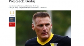 Trener Wojciech Gędaj triumfuje w plebiscycie !
