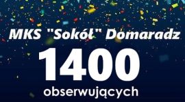 1400 NOWYCH OBSERWUJĄCYCH!