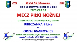 6. kolejka ligi okręgowej. ZAPROSZENIE NA MECZ