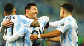 Argentyńska ocena mediów: Lautaro jest najwyższy w grze, o 1 punkt wyższy niż Messi