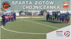 Mecz ze Spartą Złotów 27.02.2021 r.
