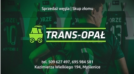 TRANS-OPAŁ z Dolnego Przedmieścia wspiera Orła Myślenice!