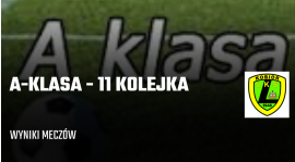 11 kolejka klasy A - wyniki