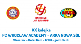 CLJ - FC Wrocław Academy - Arka Nowa Sól