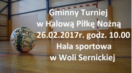 Gminny Turniej w Halową Piłkę Nożną.