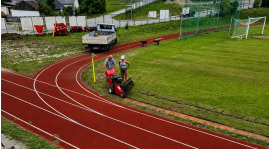 Trwają prace na stadionie
