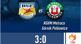 WYGRYWAMY PIĄTY MECZ Z RZĘDU. GÓRNIK POLKOWICE - BSF ABJ BOCHNIA 0-3