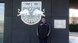 Kamil Ostrowski na stażu w Red Bull Salzburg