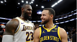 Affrontement de pointe, bataille NBA Lakers contre Warriors 2024