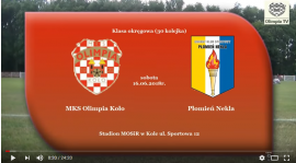 SENIORZY: MKS Olimpia Koło - Płomień Nekla 16.06.2018 [VIDEO]