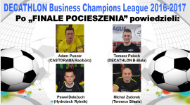 Po "FINALE POCIESZENIA"  powiedzieli.... - wywiady meczowe