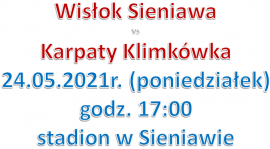 Derby w poniedziałek