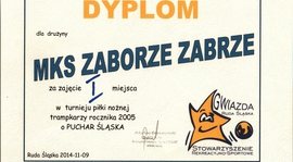 Puchar Śląska dla MKS Zaborze