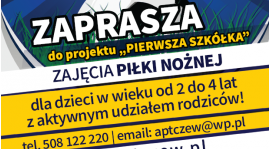 „Pierwsza Szkółka” dla dzieci od 2 lat !