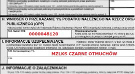 Przekaż nam 1% swojego podatku