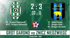 Grot - Znicz 2:3 (0:1)