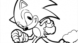 Coloring Fun: Dive into Sonic's World with Sonic the Hedgehog Coloring Pages