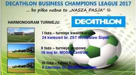Harmonogram turnieju "DECATHLON Business Champions League"