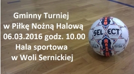 Gminny Turniej w Piłkę Nożną Halową