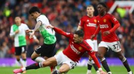 Liverpool møter hardnakket motstand fra Manchester United