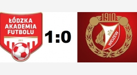 ŁAF Kadra A vs Widzew Łódź 1:0