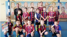 Rocznik 2009/2010 na turnieju Tczew Futsal Cup.