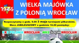 (W) Turniej z okazji 70-lecia KKS Polonii Wrocław (03.05.2016)
