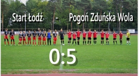 Pogoń Zduńska Wola - Start Łódź  5:0 (1:0)