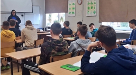 Lekcje z Temidą w MSMS Piłkarskie Nadzieje
