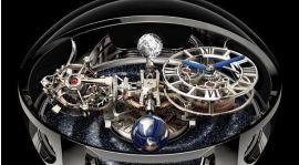 Hysek Replica Watch Exclusive Creations Io Skeleton Tourbillon IO4525R07