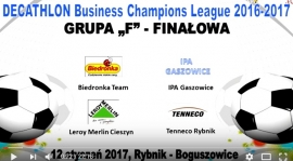 VIDEO Grupa "F" rozgrywki grupowe o WIELKI FINAŁ - skróty ze spotkań