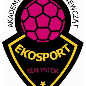 Logo Akademii Piłakrskiej Dziewcząt EKOSPORT