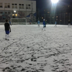 Trening na śniegu