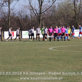 23.03.2019 KS Olimpia - Pogoń Kamyk 1-1