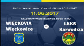 Więckovia Więckowice vs LKKS Karwodrza