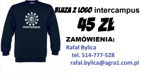 Bluza Intercampus - 45 zł.
