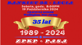 Bankiet 35-lecia ZPKP