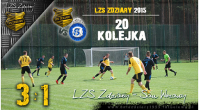 20 Kolejka: LZS Zdziary - San Wrzawy 3:1.