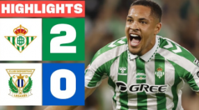 Il Real Betis festeggia la prima vittoria