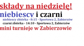 POWOŁANIA NA NIEDZIELNE MECZE.