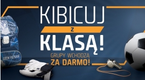 Kibicuj z Klasą ! Wizyta naszej drużyny na meczu Lecha Poznań