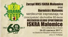 Jubileusz 60-lecia MKS ISKRA Małomice