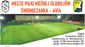 ZAPRASZAMY NA DWUMECZ OLDBOJÓW ŚWIDNICZANKA - AVIA!!!