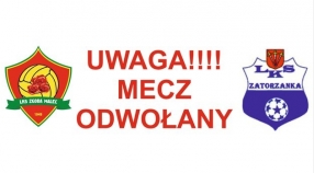 UWAGA !!!  Sobota 29.04 - MECZ ODWOŁANY