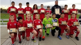 Drużyna Vistuli U13B #1 w USA